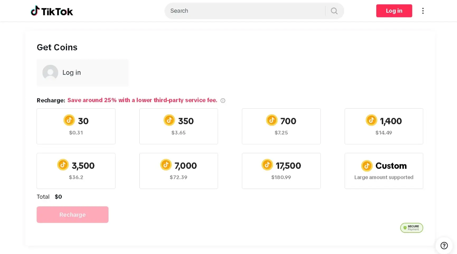 Tiktok Coin Value
