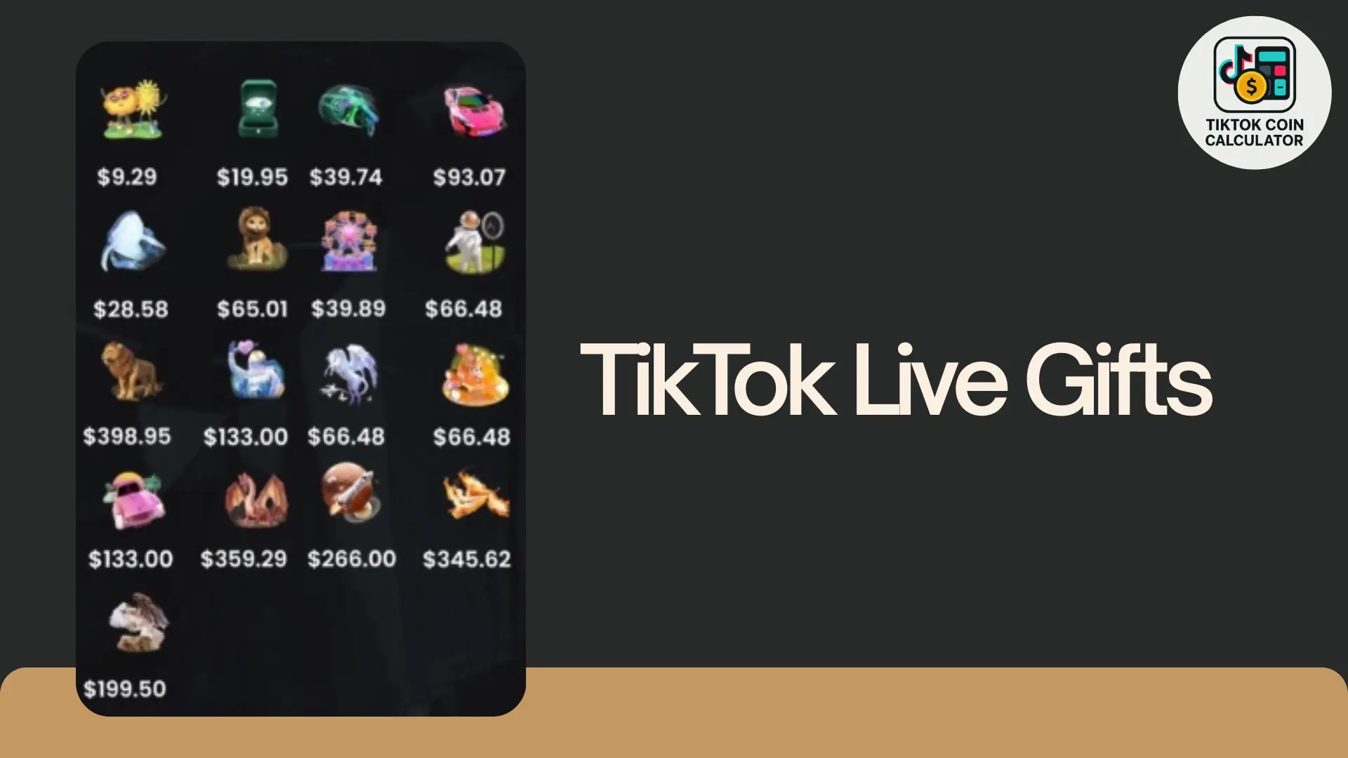 TikTok Gift List